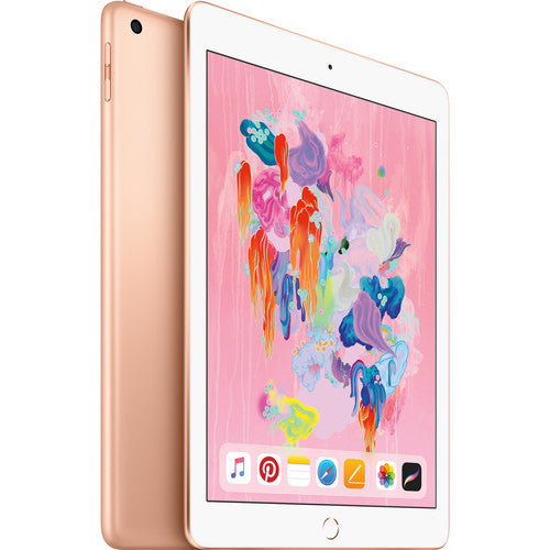 Apple iPad 6th Gen 9.7in Wi-Fi + 4G 32GB - Gold Unlocked - MINT 10/10!