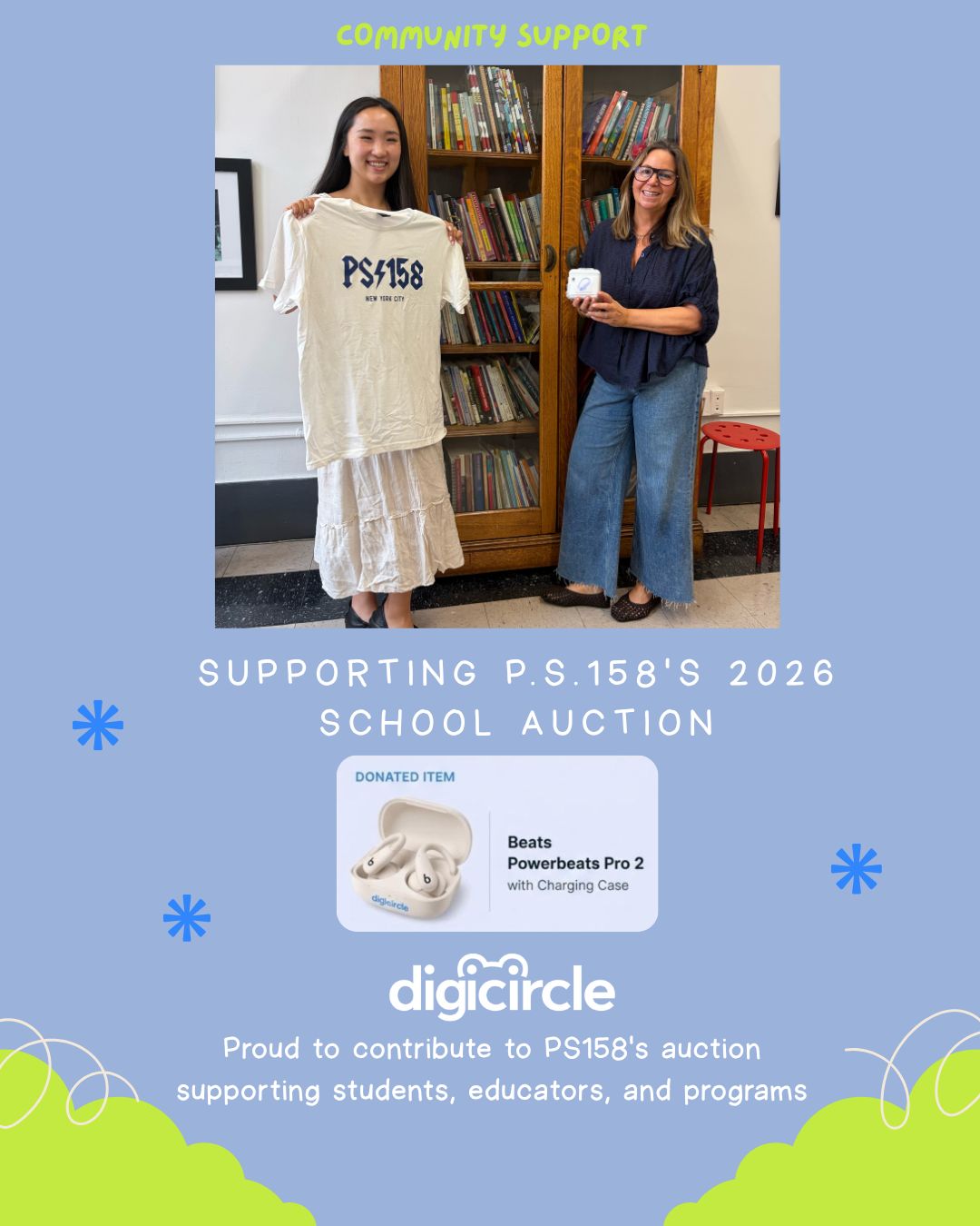 Supporting the PS158 Community