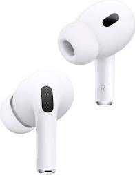 Apple AirPods Pro 2nd Generation with Wireless Charging Case - White - In Box Like New condition