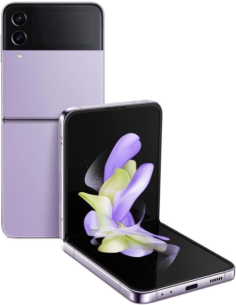 Samsung Galaxy Z Flip4 5G SM-F721U 128GB - Bora Purple Unlocked - VERY GOOD CONDITION!