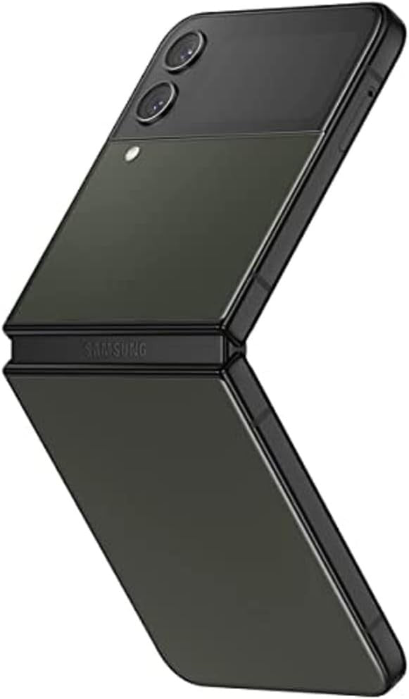 Samsung Galaxy Z Flip4 5G SM-F721U 256GB - Khaki Black Bespoke Edition Unlocked - EXCELLENT 9/10!